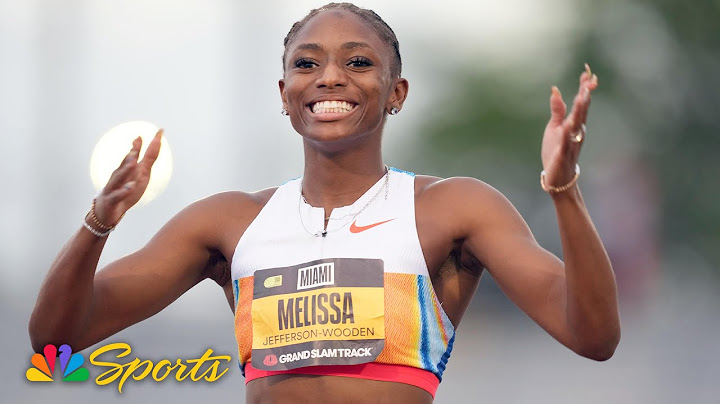 Melissa Jefferson-Wooden wins 100m over Gabby Thomas, Tamari Davis at Grand Slam Miami | NBC Sports
