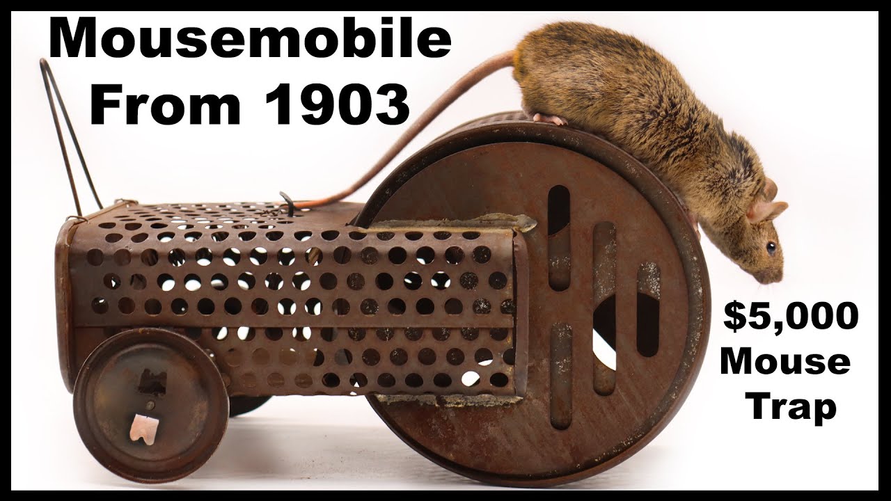 The MOUSEMOBILE - The Rarest and Most Valuable Antique Mouse Trap
