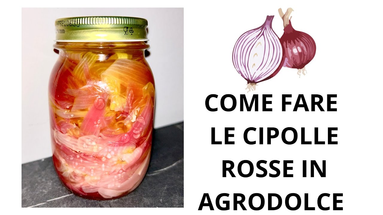 CIPOLLE DI TROPEA IN AGRODOLCE | CONSERVA NEL VASETTO