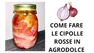 CIPOLLE DI TROPEA IN AGRODOLCE | CONSERVA NEL VASETTO