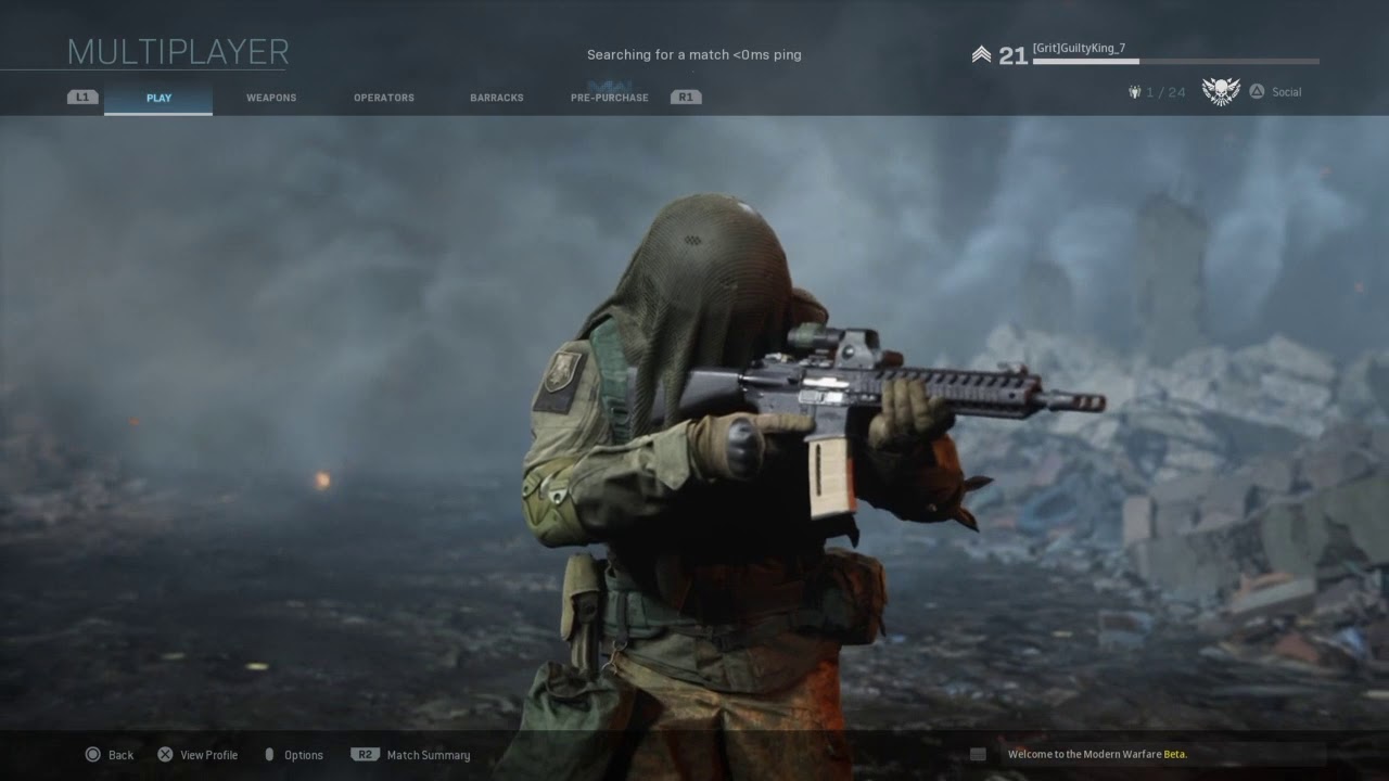 Camping is a LEGITIMATE strategy? Call of Duty Modern Warfare beta