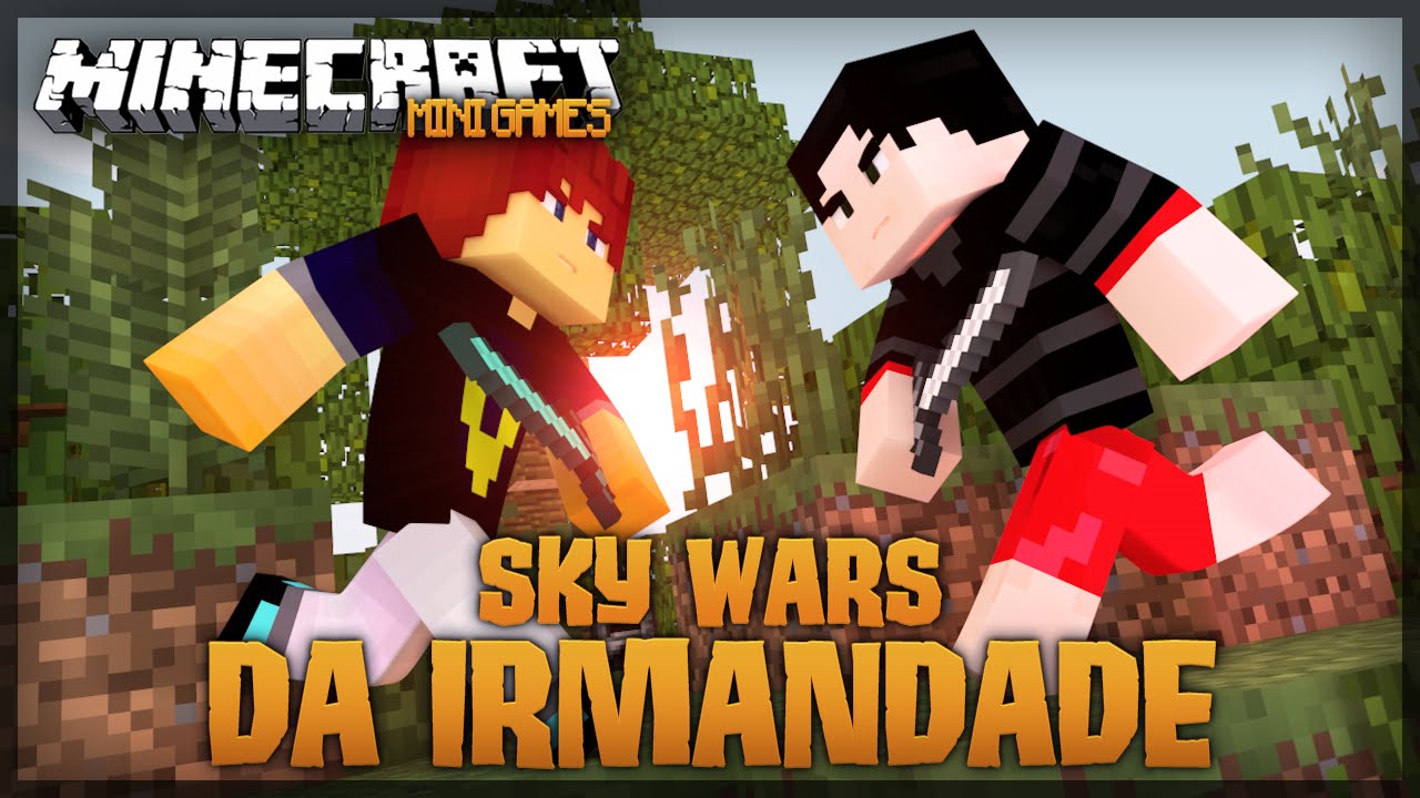 Minecraft: SkyWars da Irmandade! Ft. IShowGameR