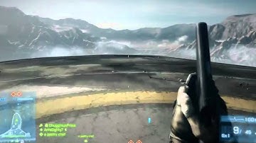 Battlefield 3 - Base Jump Fail