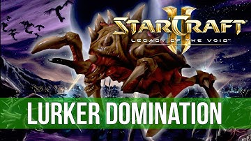 StarCraft 2: Legacy of the Void - Zerg Lurker vs Protoss! (Game Analysis)