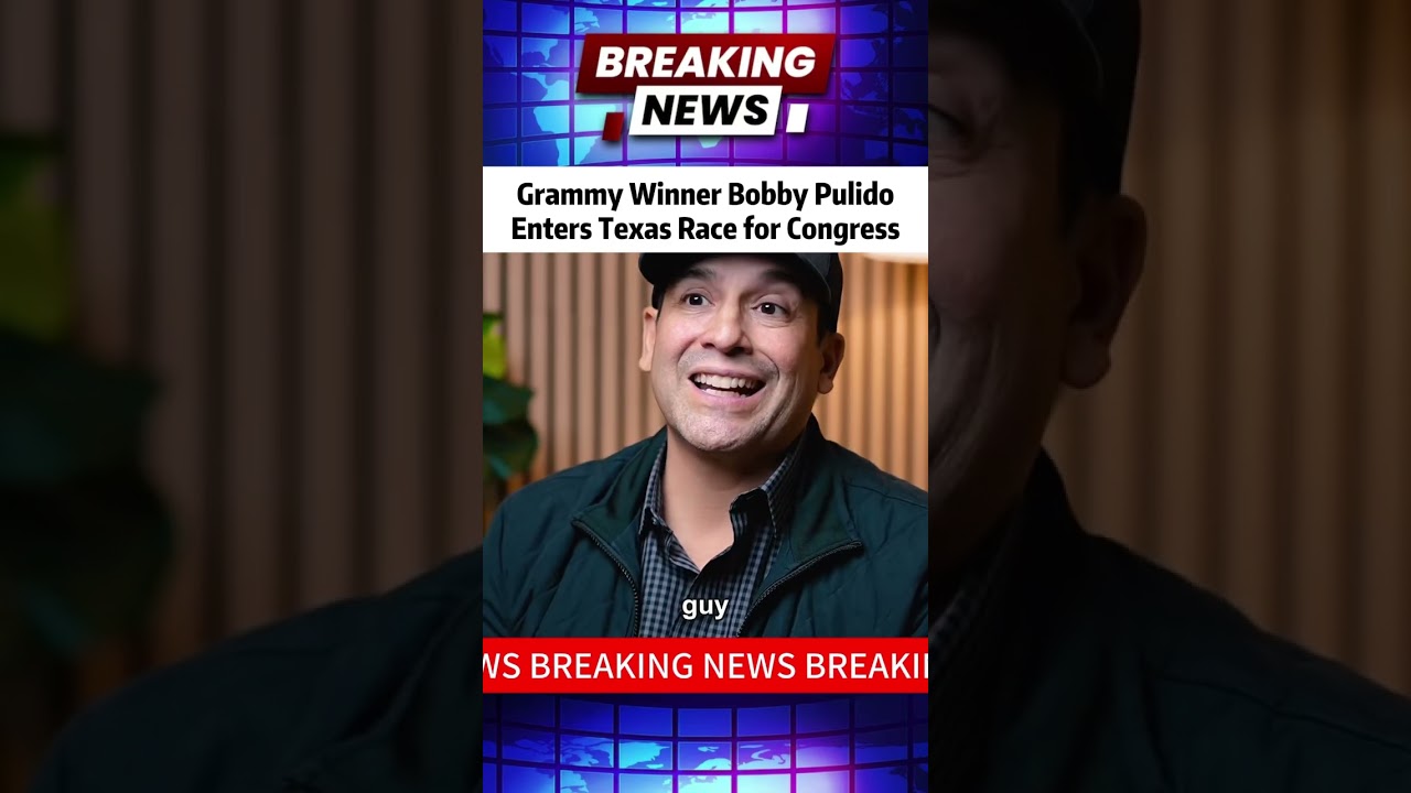 Обладатель премии «Грэмми» Бобби Пулидо вступает в гонку за место в Конгрессе от Техаса 