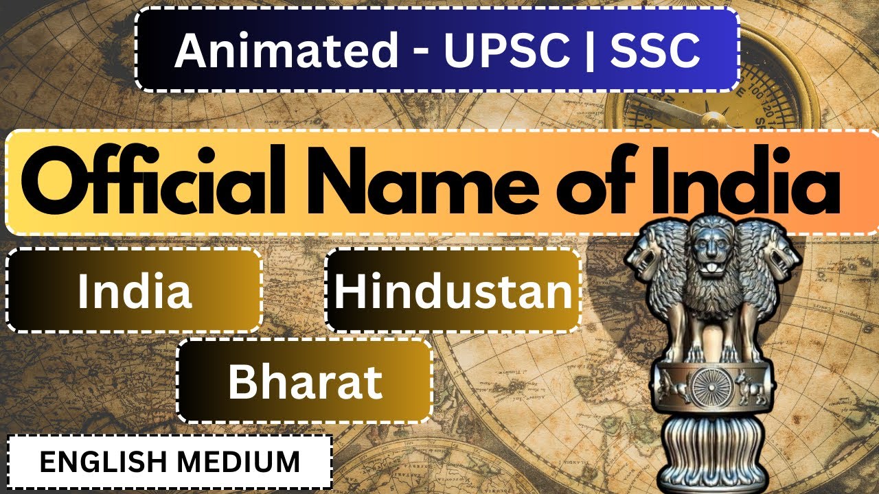 UPSC Concept Explained Official Name Of India YouTube what-is-official-name-of-india-knowyourcountry-youtube