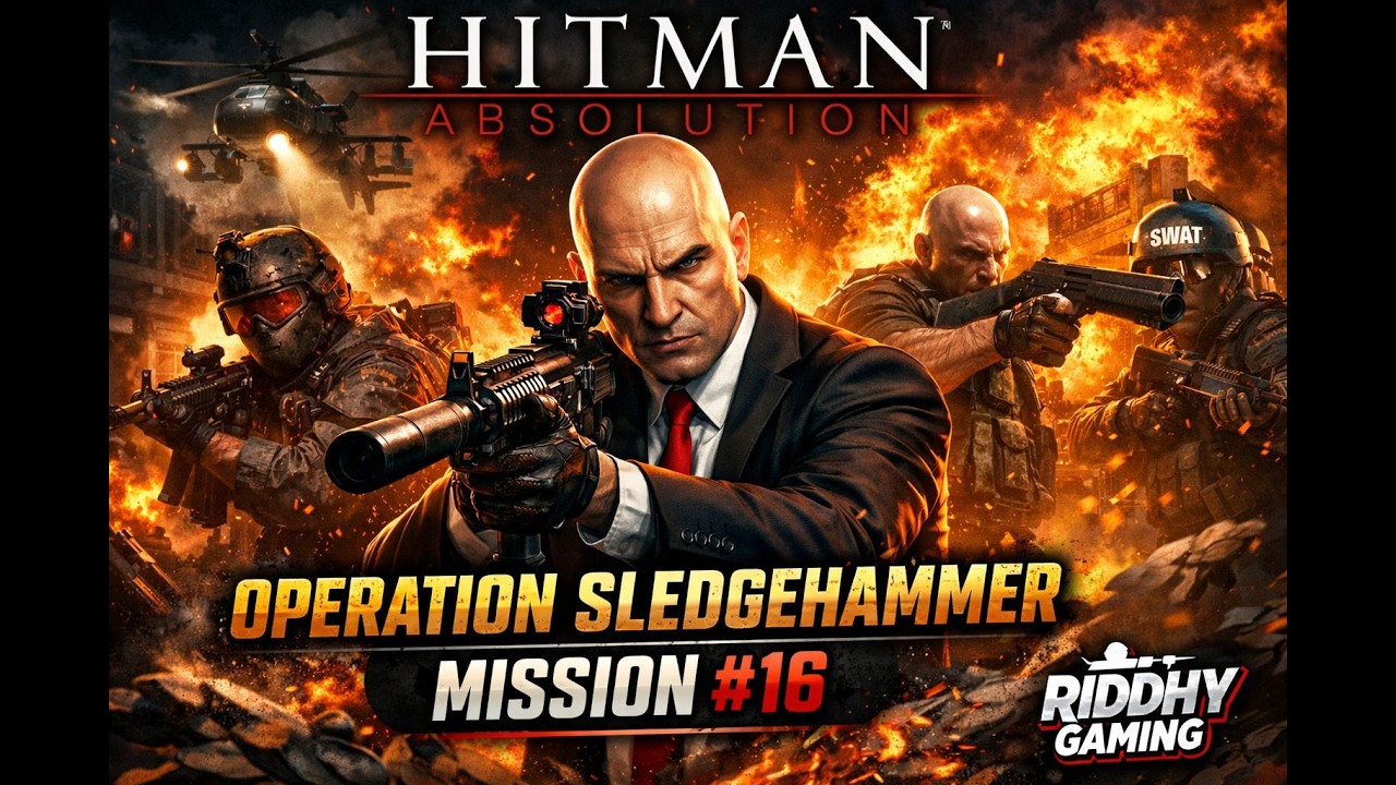 Hitman Absolution Mission #16 Operation Sledgehammer Gameplay Walkthrough #viral #gaming #shorts