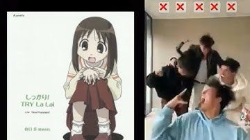 try not to headbang challenge (AZUMANGA LEVEL)