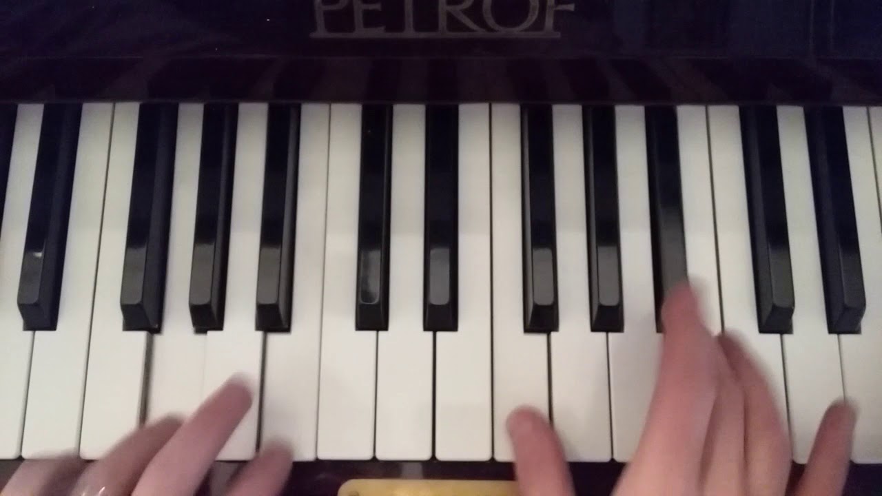 Pianist Christopher Brent demonstrates the G7 #9 chord on the piano - G7 sh...
