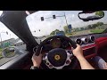 FERRARI CALIFORNIA T POV test drive @ Maranello, SOUND!! Accelerations