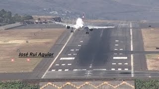 Aviões da Alemanha Inglaterra e Portugal não conseguem Pousar Aeroporto Madeira Potência Máxima
