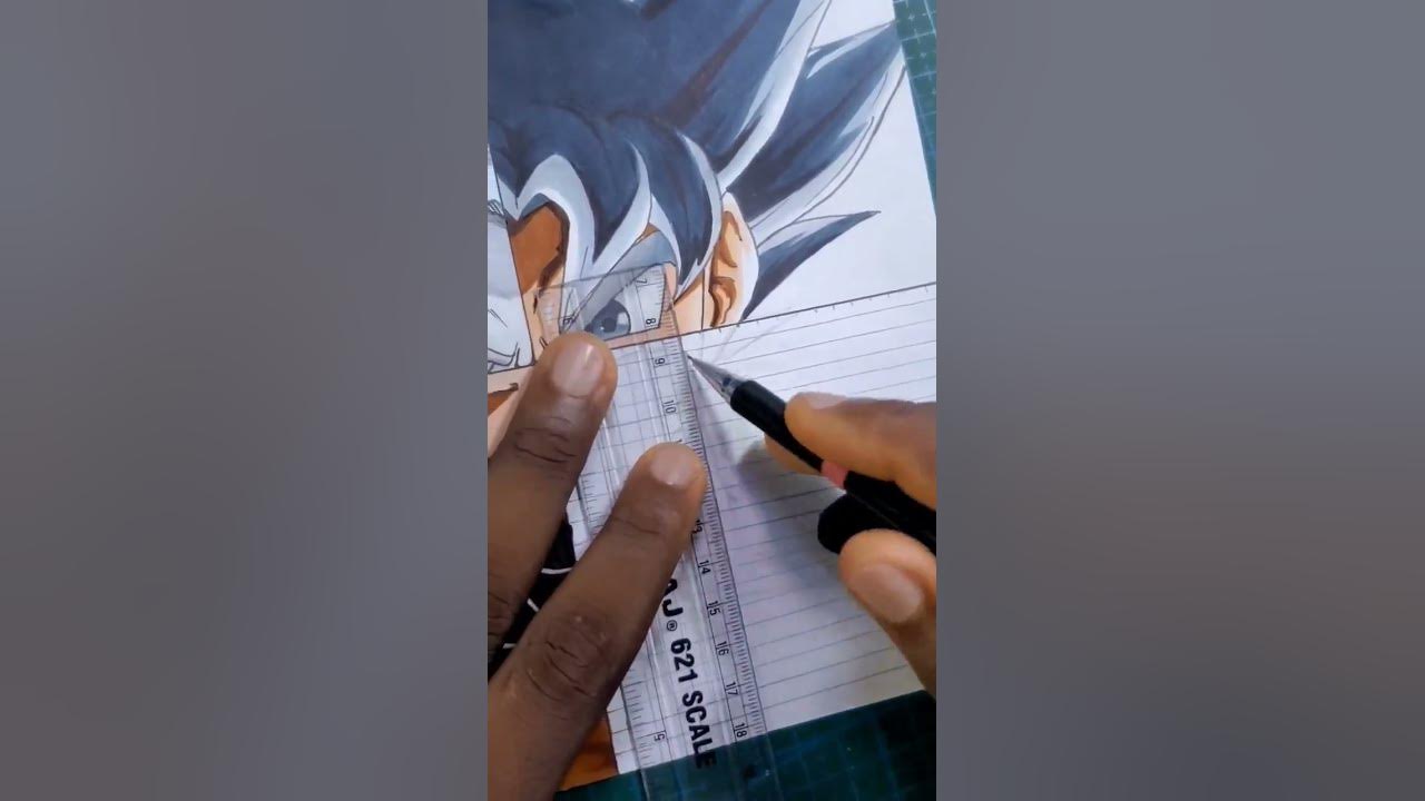Hanguk Style Art - Drawings, art, and Korea: Speed Drawing #14 - Goku Ultra  Instinct versus Jiren - [Dragon Ball Super]