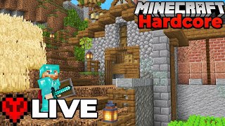 HARDCORE Minecraft 1.18 Survival : Fixing the MOSS FARM : REPLAY