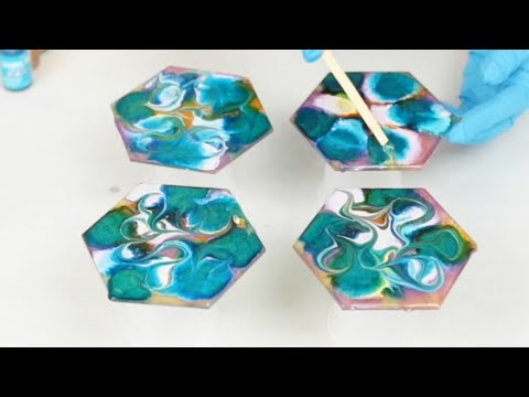 Bernzomatic  Alcohol Ink Coasters