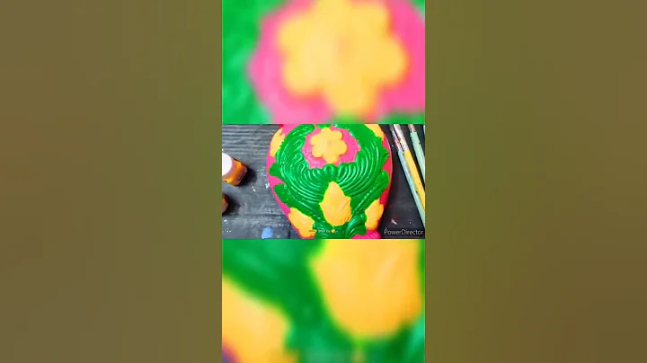 Easy Pot Painting Ideas // Flower Pot Decoration#diypots #craft #shorts #youtubeshorts #viralvideo