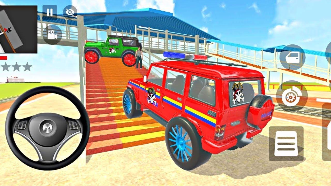🤯🔴Modified Police car🚨Gangster Life In India Streets🕹️[India Theft Auto Simulator game for Android🎮🔥