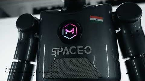 Introducing Spaceo – The Autonomous Industrial Humanoid Robot by Muks Robotics