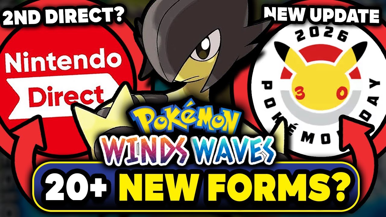 POKEMON NEWS! 20+ NEW Pokemon Forms In Gen 10 Rumor! 2ND Nintendo