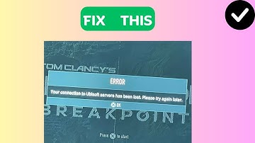 How To Fix “your connection to Ubisoft servers has been lost” error in Ghost Recon
