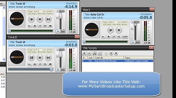 Sam Broadcaster   Playing Station ID or Voiceover Over Song Intros