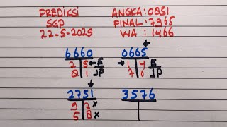 Prediksi SGP 22 mei 2025 | bocoran SGP 2025 | rumus SGP kamis 2025