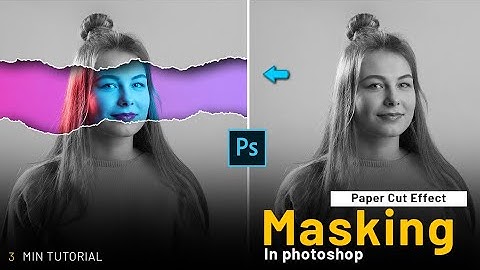 "Master the Paper Cut Effect in Photoshop with Masking | 3-Minute Tutorial".