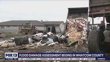 Flood damage assessment begins in Whatcom County
