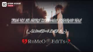Tum hi ne meri zindagi kharab ki hai Slowed Reverb best song of old