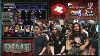 DIME 22 - Blitzbolt + Clouded vs Uncle Mojo + Mijo - Losers Semifinals Melee