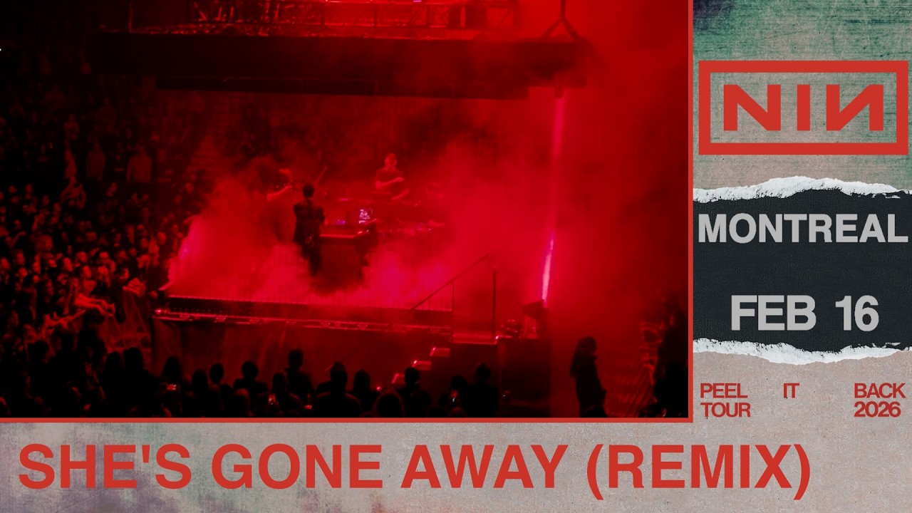 Nine Inch Nails - She's Gone Away (with Boys Noize) | Live; Montreal (16-02-2026)