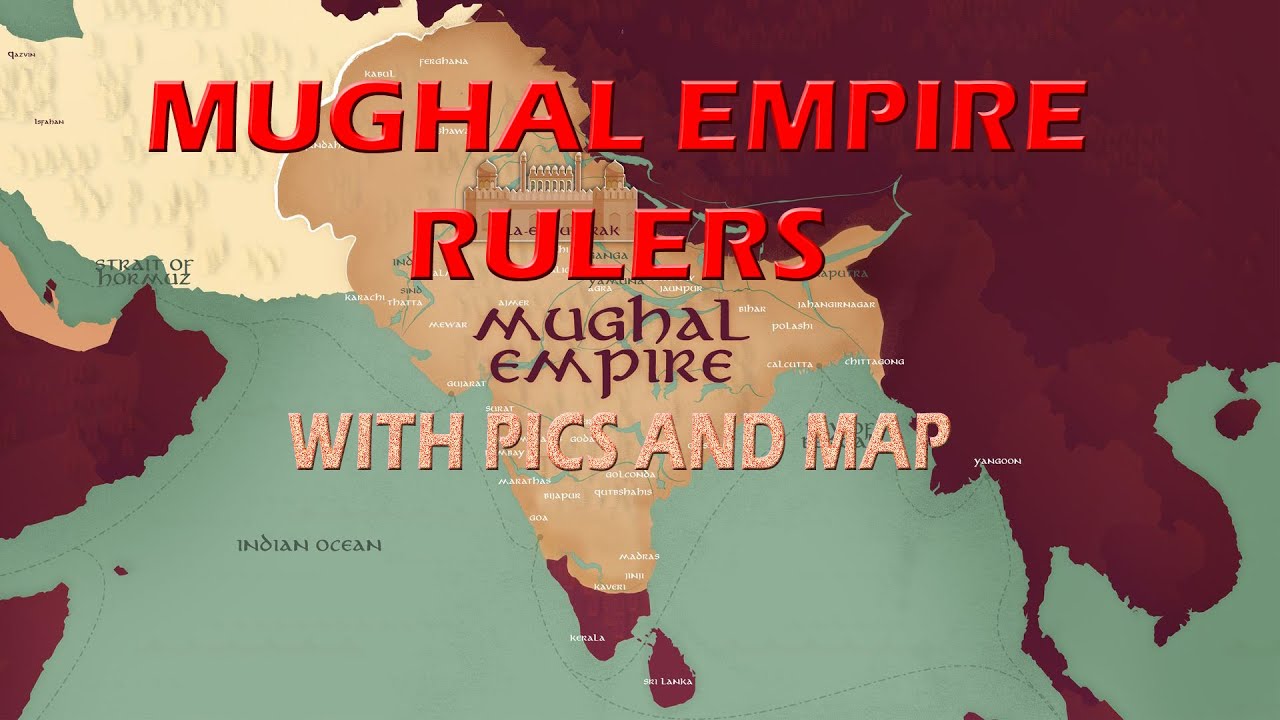 Timeline of Rulers of MUGHAL Empires#india #history #the Rulers of the ...