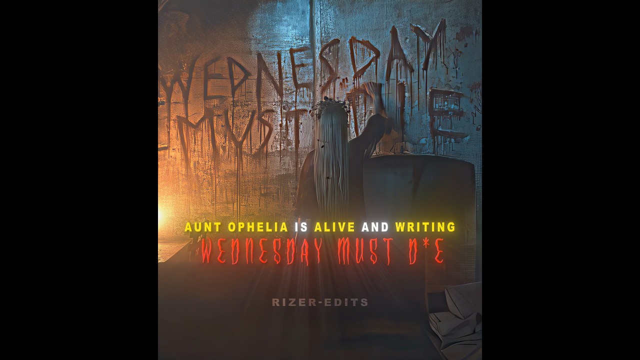 "Ophelia Cooked Wednesday" ☠️🔥 | Wednesday 2 Edit | MONTAGEM COMA (Ultra Slowed) #Trending #Shorts