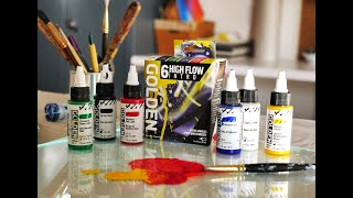 NEW High Flow Acrylics [Intro] Set from GOLDEN