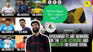 Mohun Bagan No - 1 In Asia | Good News For Hyderabad FC || India vs Kuwait || FIFA round of 3 ❌ ||