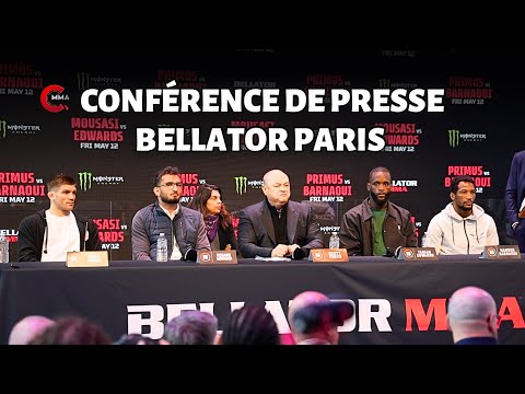 Confrence de presse Bellator 296 | Bellator Paris | FORMAT ENTIER ?