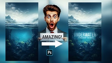 Create Stunning Underwater Effect Manipulation in Photoshop | Beginner Tutorial"