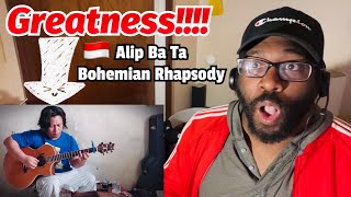 🇮🇩 Alip Ba Ta - Bohemian Rhapsody (Queen) (fingerstyle cover) REACTION!!!