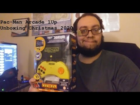 Pac Man Arcade 1Up Unboxing Christmas 2020 from Steven Saucedo Old School Film & Gaming Reviews