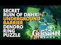 Ruin of dahri barrier dendro ring genshin impact precious chest