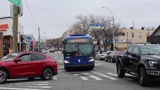 MTA NYCT #7722 on the Q58 Limited to Flushing Main St at Fresh Pond Rd & Metropolitan Av