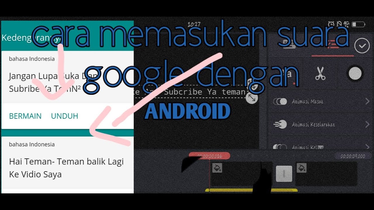 Cara Menggunakan Suara Google Di Android