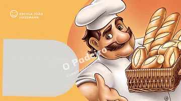 Qual a primeira reação do padeiro Diante da pergunta do autor?