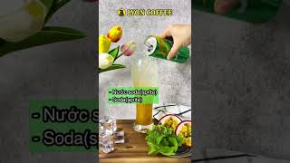 Cách làm soda chanh dây | Pha đồ uống với soda 7up sprite