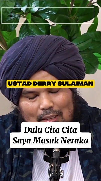 Kisah Inspiratif Ustad Derry Sulaiman #podcast #ustad #islamic #reels