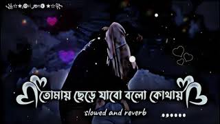 তোমায় ছেড়ে যাবো বলো কোথায়   Tomay Chere Jabo Bolo Kothai   slowed + reverb   Lofi jone 6