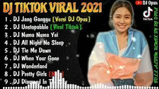 DJ TIKTOK TERBARU 2021  DJ JANG GANGGU FULL BASS TIK TOK VIRAL REMIX TERBARU 2021