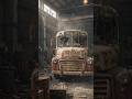 ASMR Restoration | 1950 GMC Nescafé Bus Full Restore ☕#shorts #shortsfeed #trending