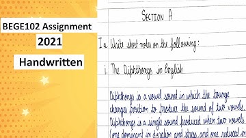 BEGE 102 solved assignment 2020-21 | BEGE 102 Handwritten assignment 2021 BEGE102 assignment 2020-21