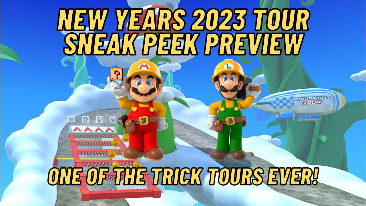 Mario Kart Tour - New Year's Tour Trailer 