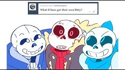 What If Sans Got Their Own Bitty Undertale Animation Undertale - undertale animation undertale comic dubs duration 13 10
